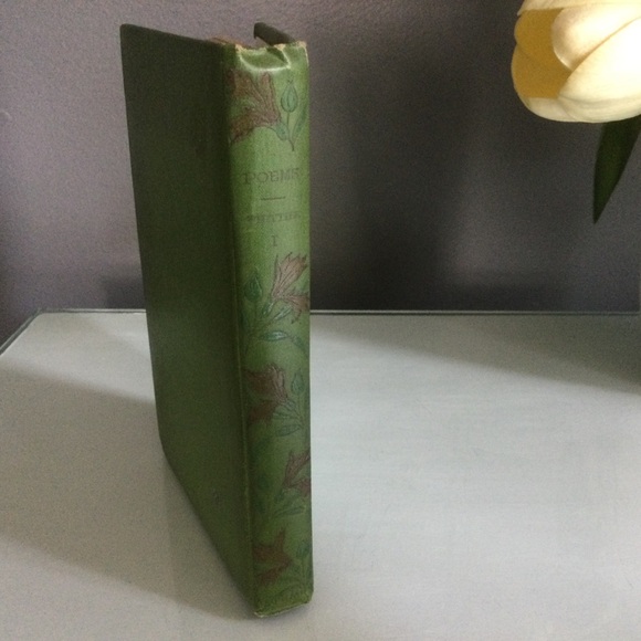 Antique Book of Whittier’s Poems Volume 1 - Picture 2 of 5